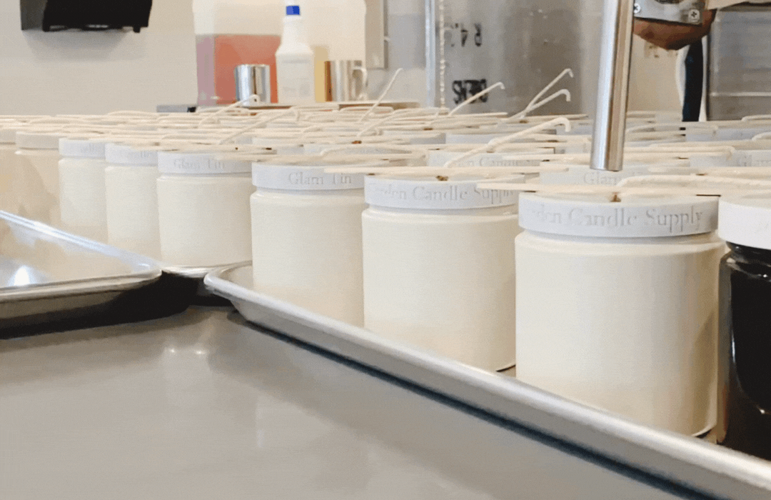 our wholesale soy candles are hand poured in the usa with soy wax