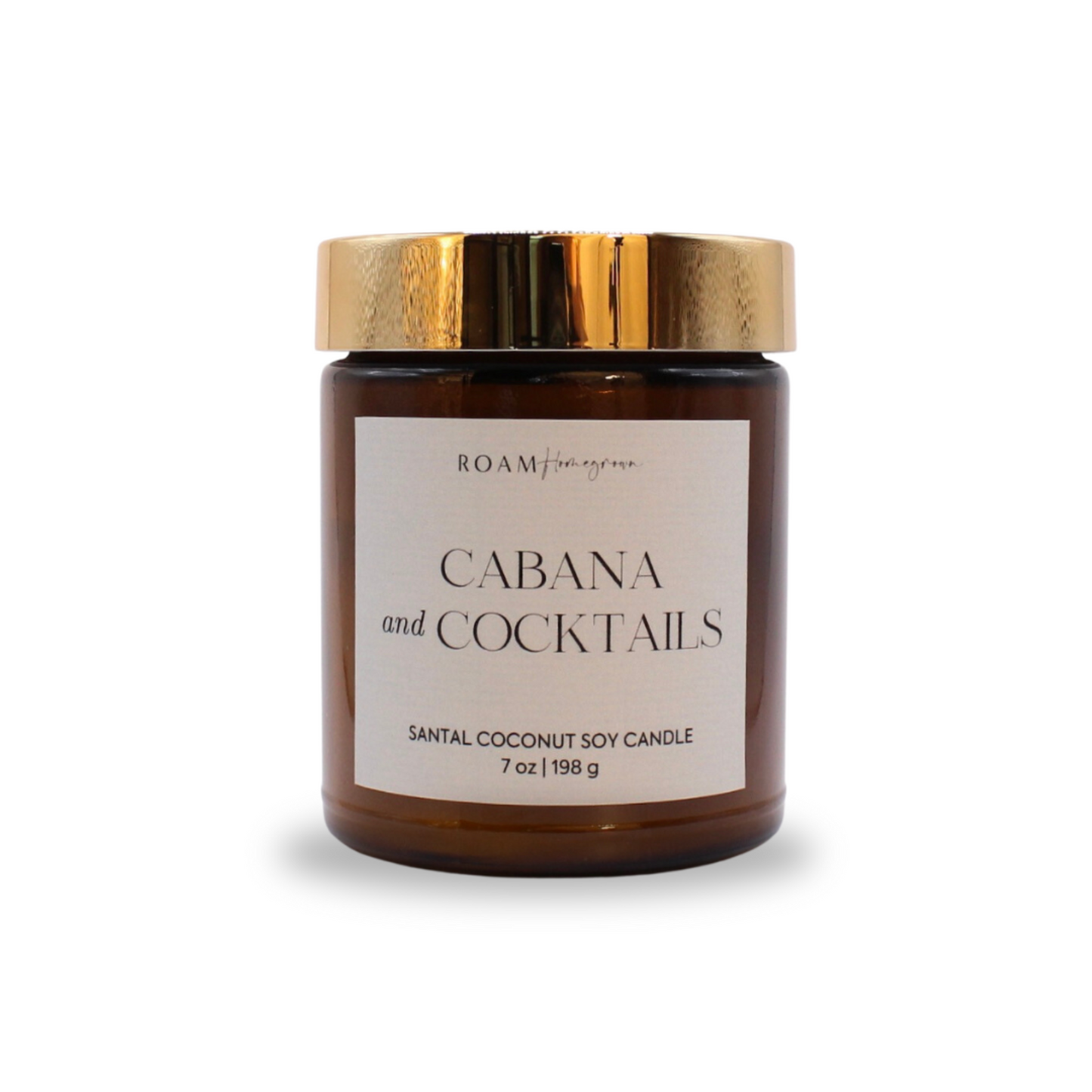 cabana and cocktails summer scented soy candle Wholesale