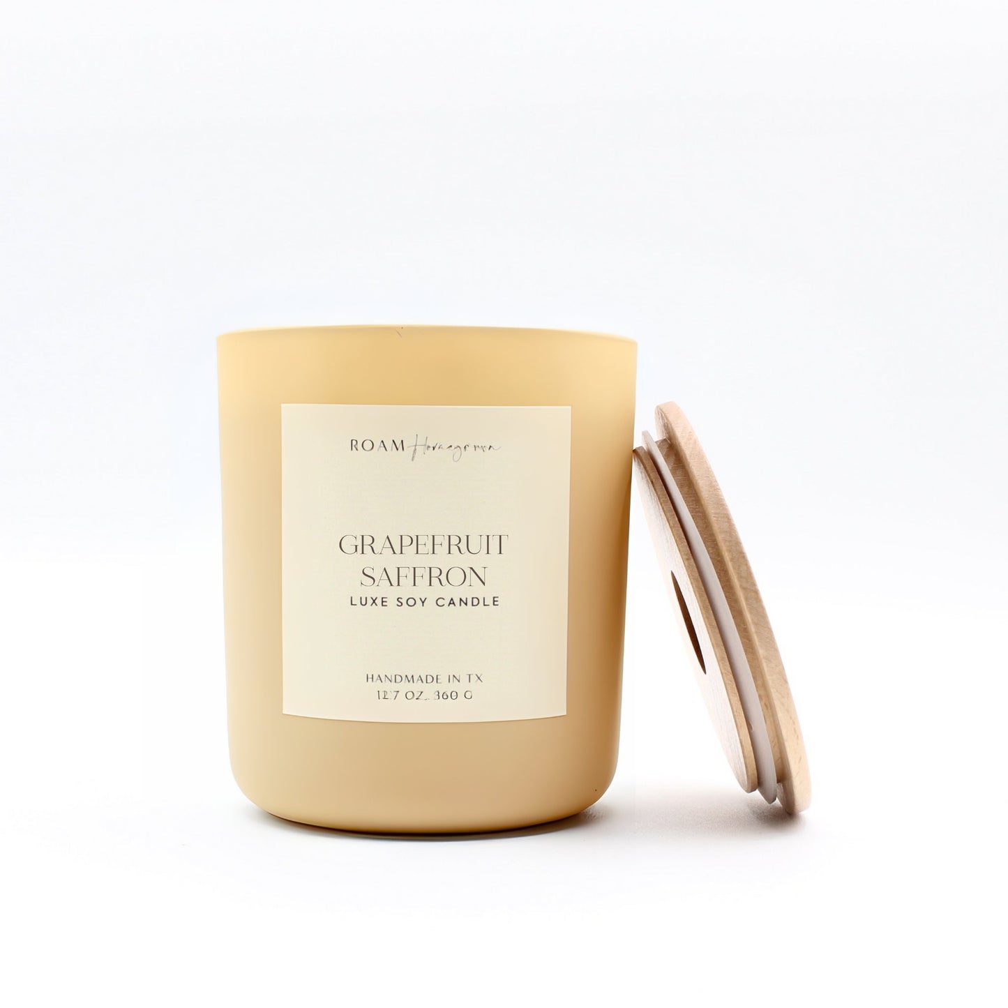 Brighter Days Soy Candle, Grapefruit Saffron - ROAMHomegrownWholesale
