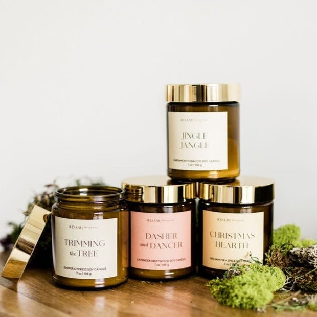 Jingle Jangle Holiday Candle - ROAMHomegrownWholesale