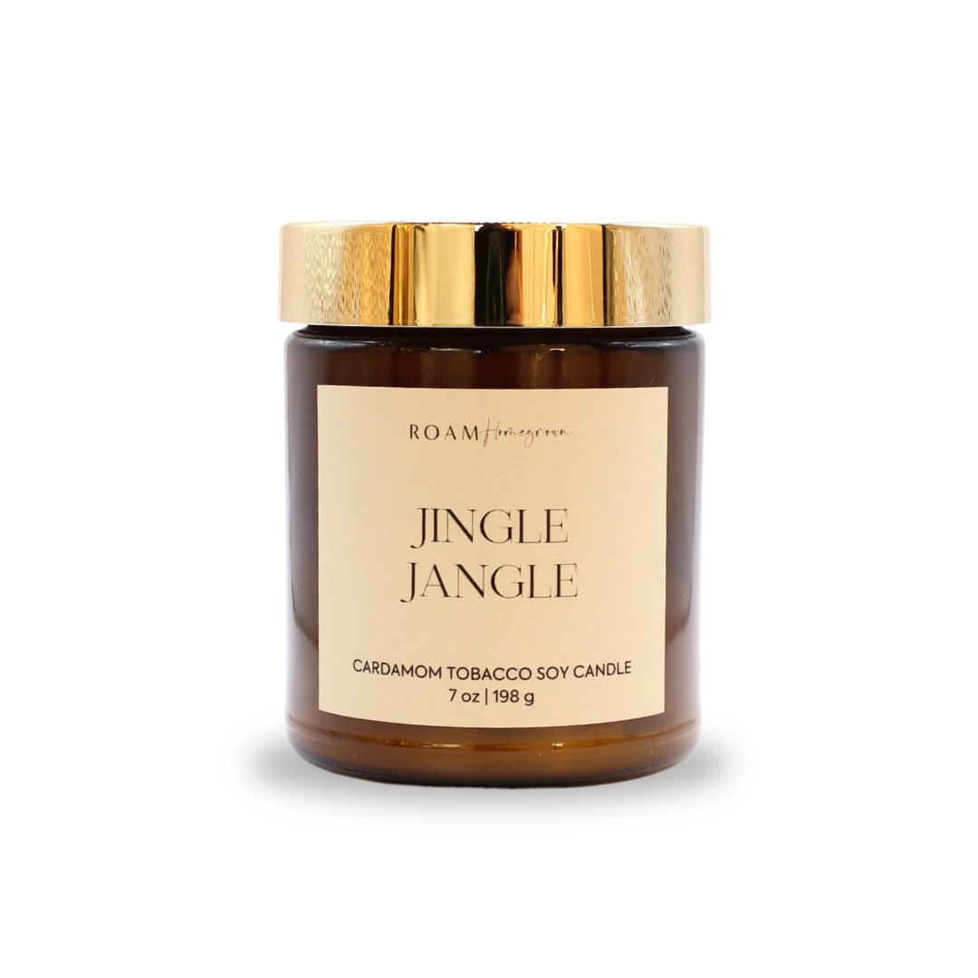 Jingle Jangle Holiday Candle - ROAMHomegrownWholesale