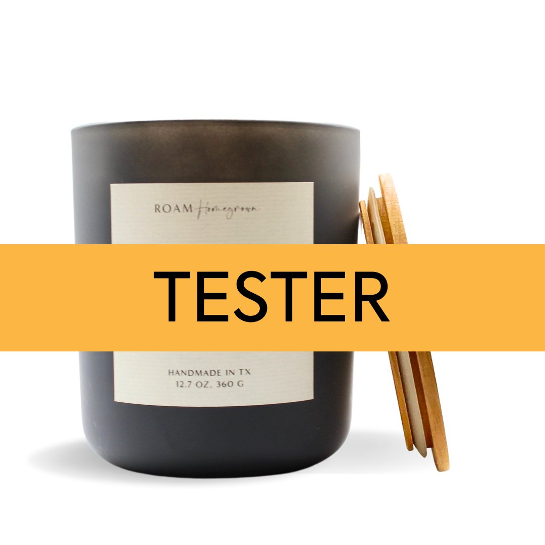 Private Label Luxe Candle Collection - TESTERS - ROAMHomegrownWholesale