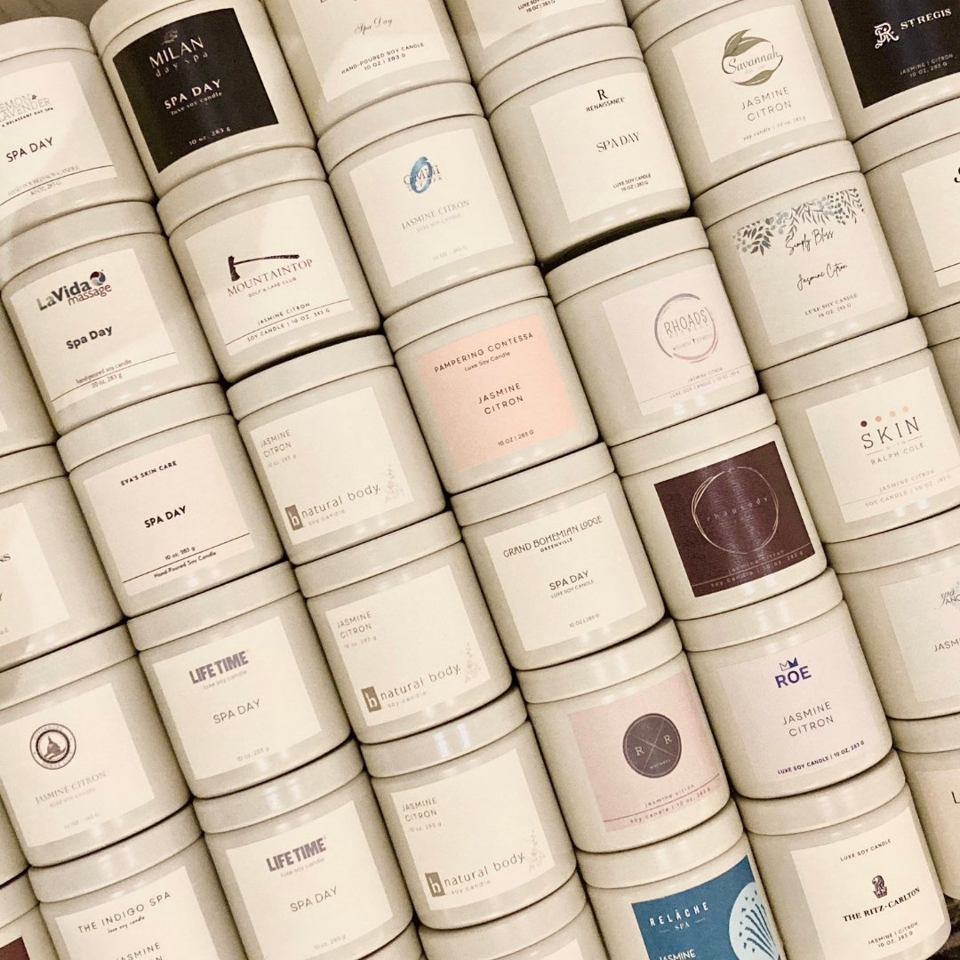 private label candle examples