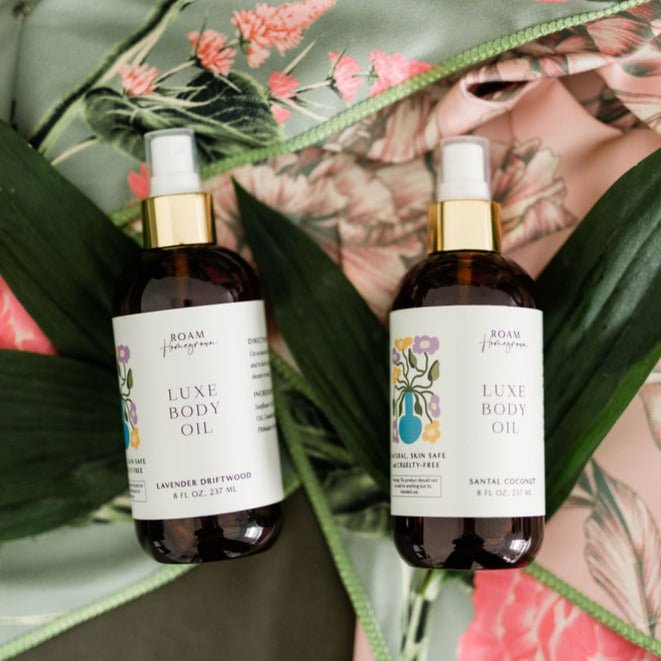 Santal Coconut Body Oil, 8 oz - ROAMHomegrownWholesale