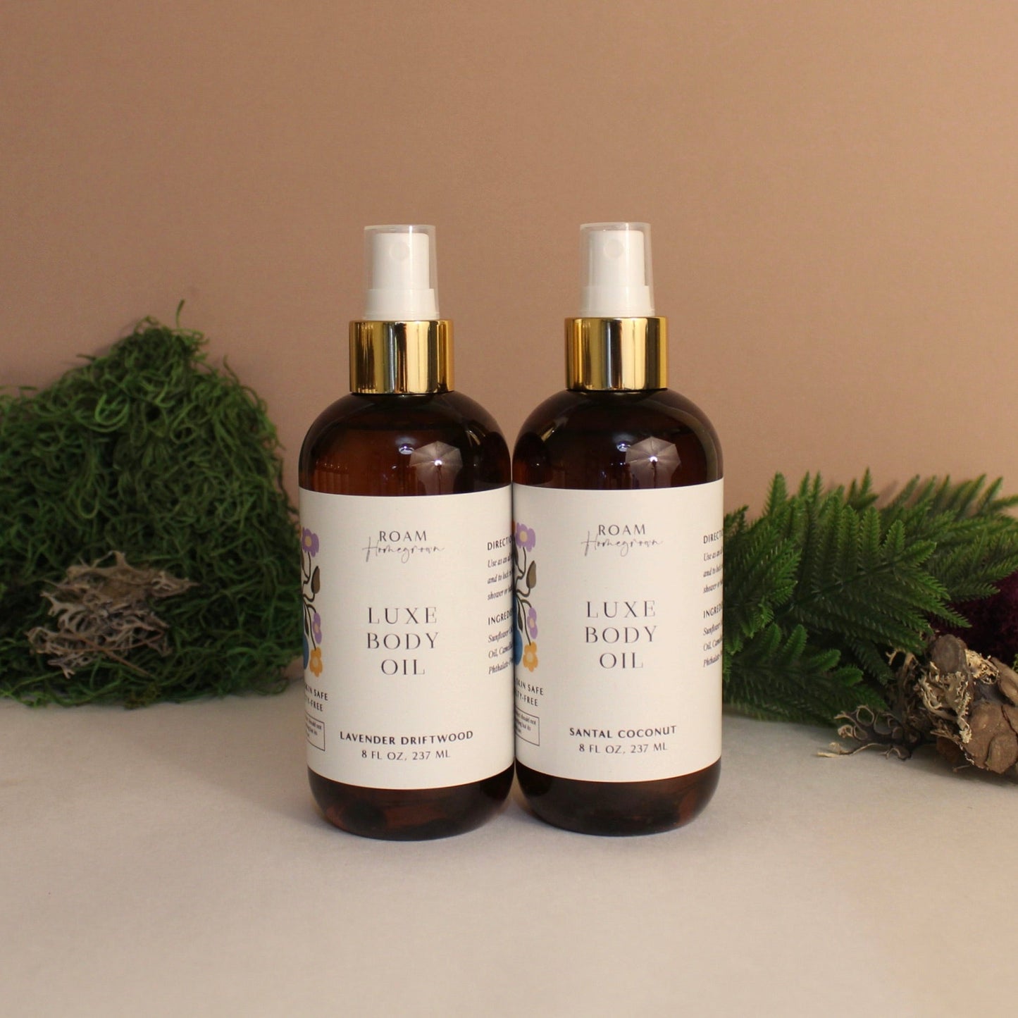 Santal Coconut Body Oil, 8 oz