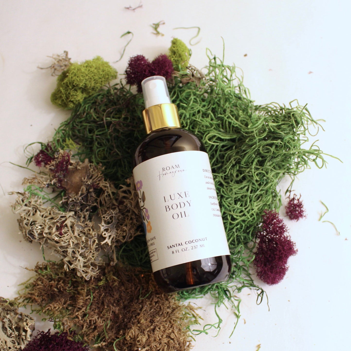Santal Coconut Body Oil, 8 oz