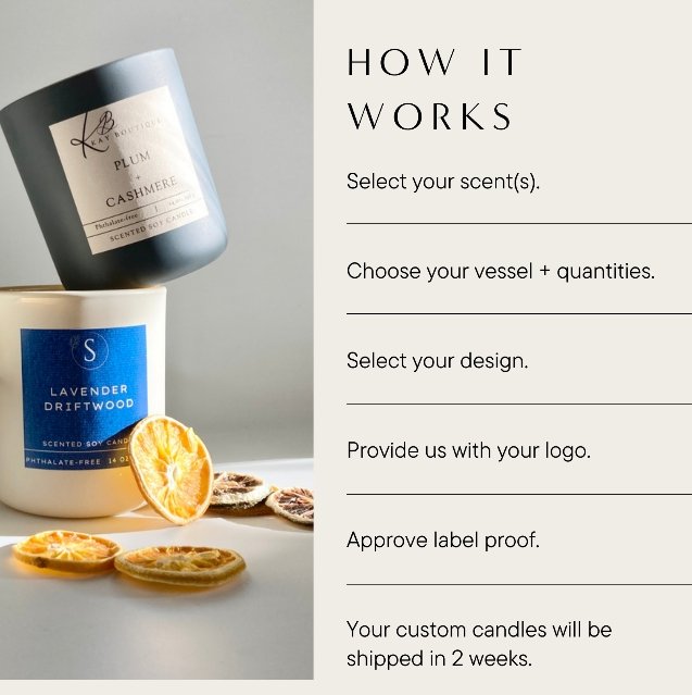 Wholesale soy candles private label