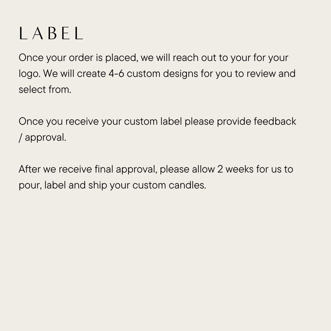 Wholesale Soy Candles, Private Label, 10 oz Cream