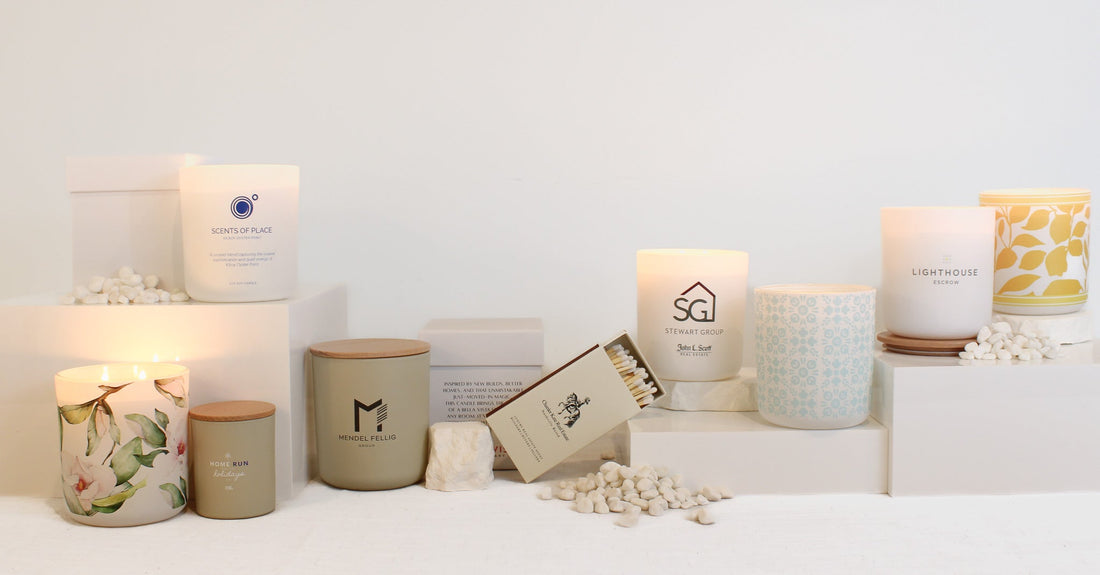 Custom Candles for Events: Elevate Your Brand Experience