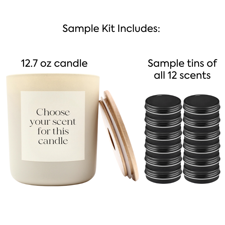 Candle Sample Kit CUSTOM LABEL