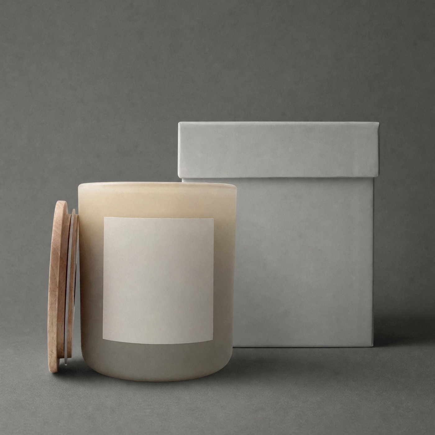 Luxe Custom Candles, 12 oz Printed Label