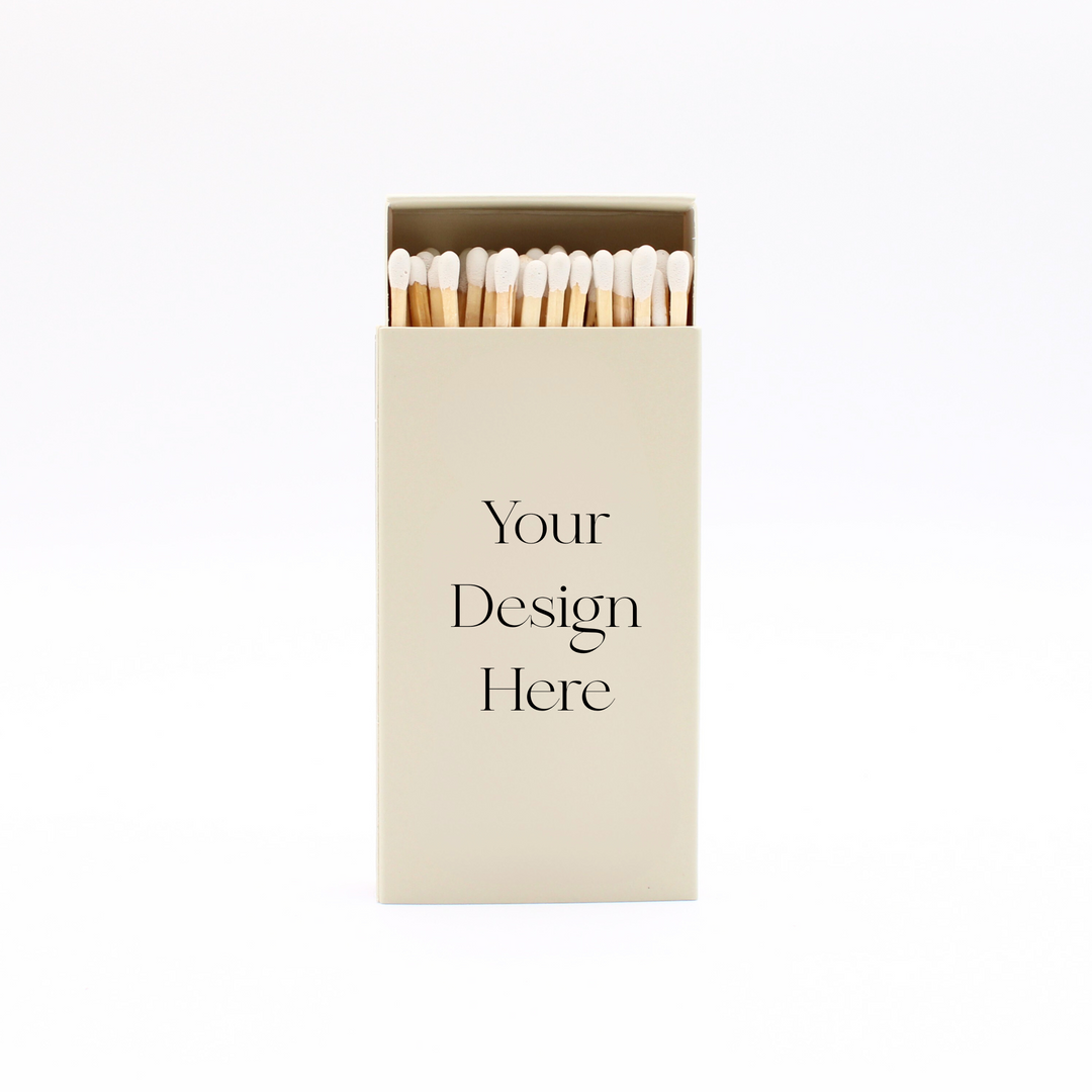 Custom Large Printed Matchbox (Minimum 36)