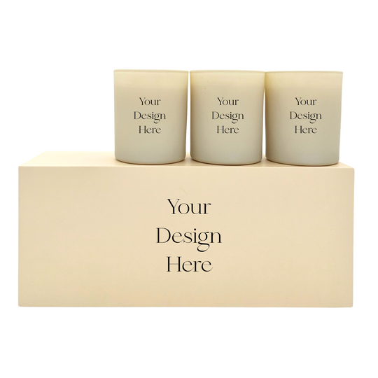 Custom Candle Trio Box Set (Min 18)