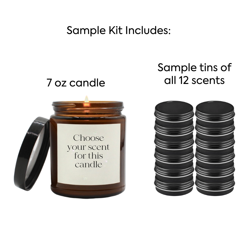 Candle Sample Kit CUSTOM LABEL