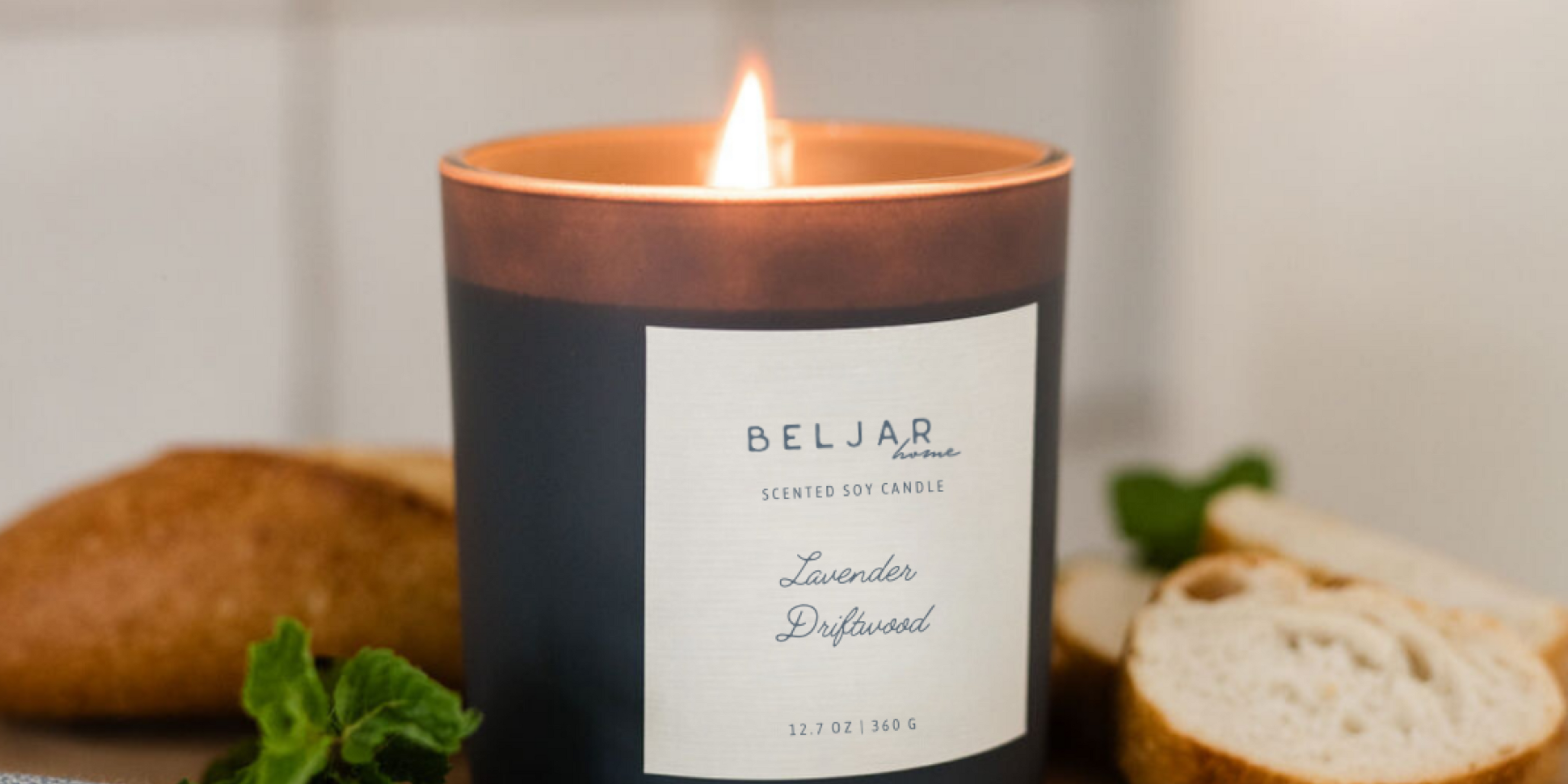 Luxury private label candles for home and gift shops