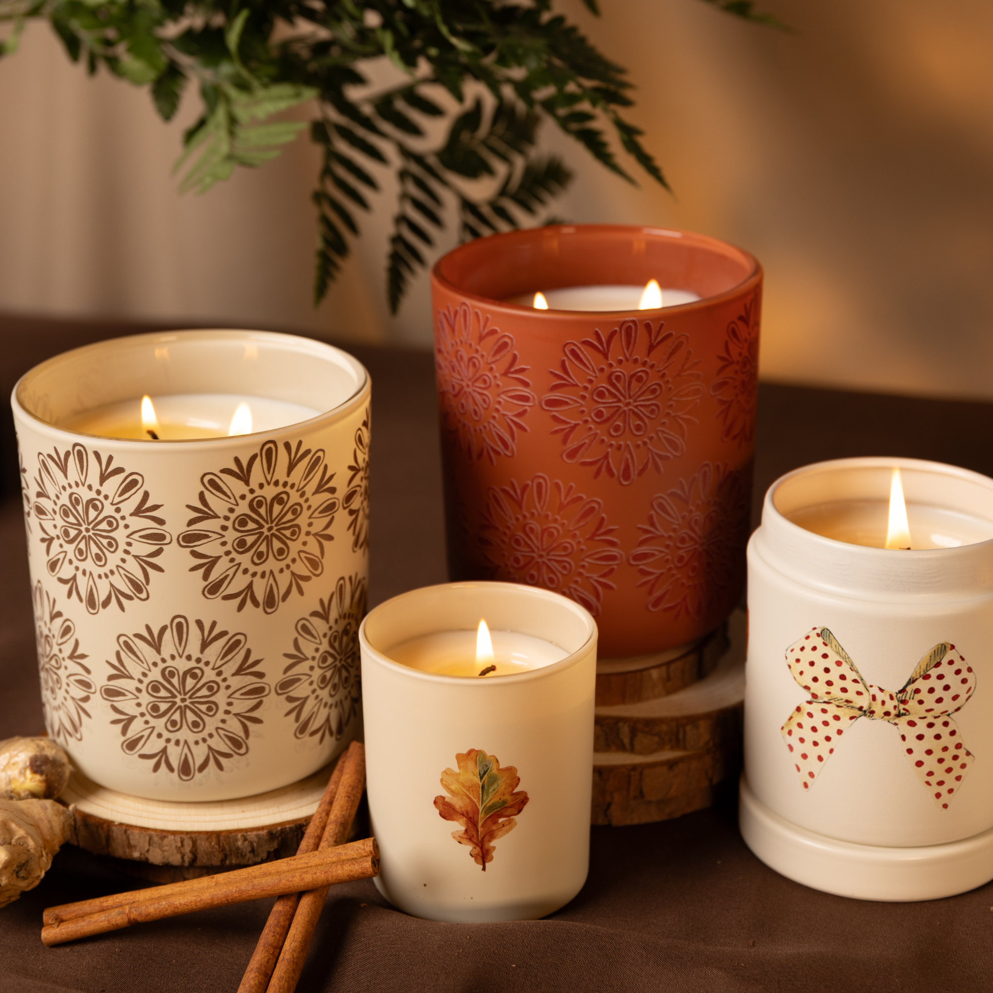 Fall Pumpkins Classic Candle in Pumpkin Cinnamon