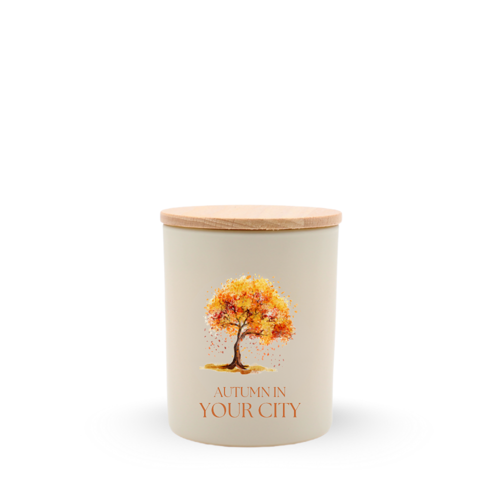Autumn Name Drop Travel Candle, Rosemary Sage