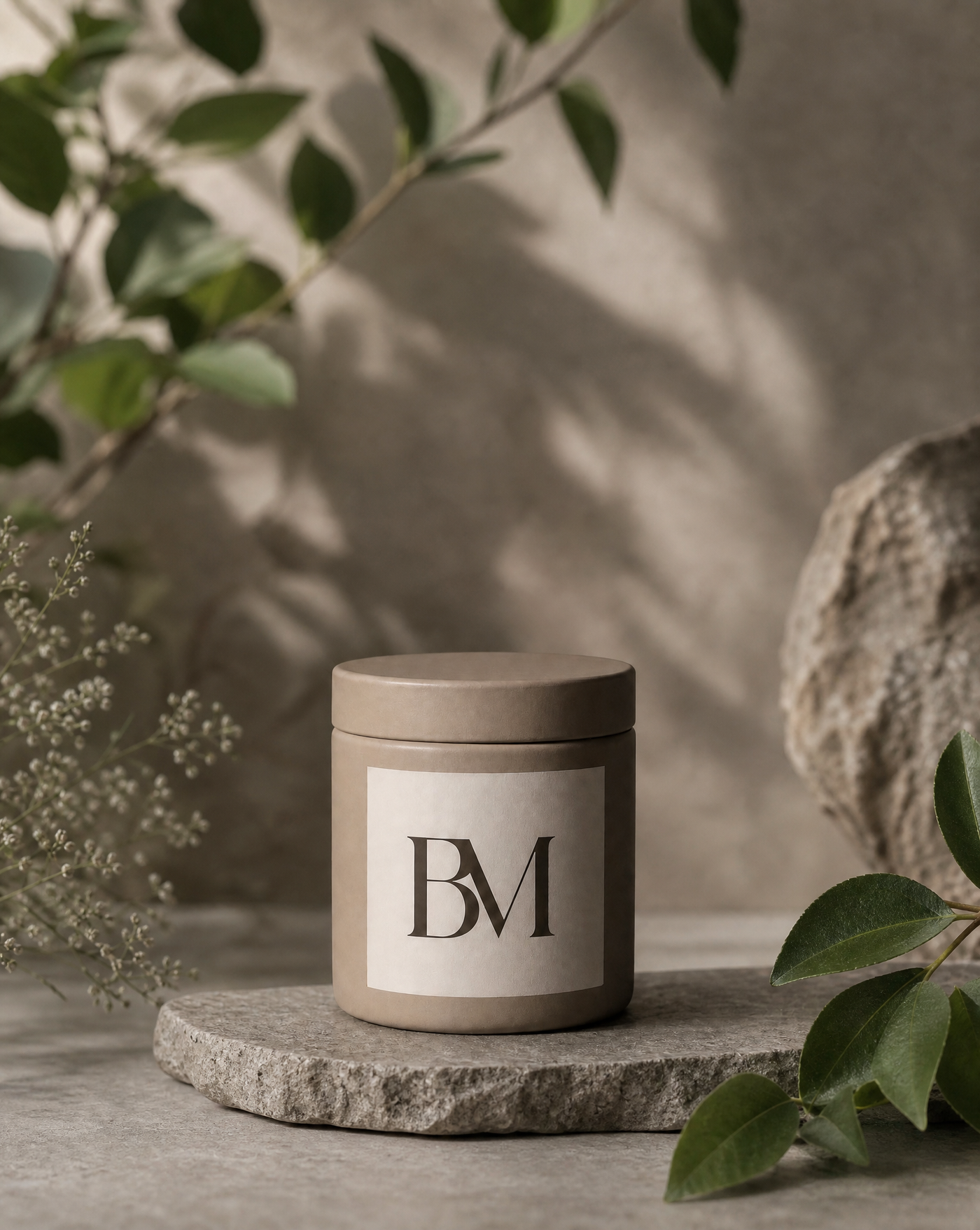 Custom Classic Candle, 9 oz Printed Label