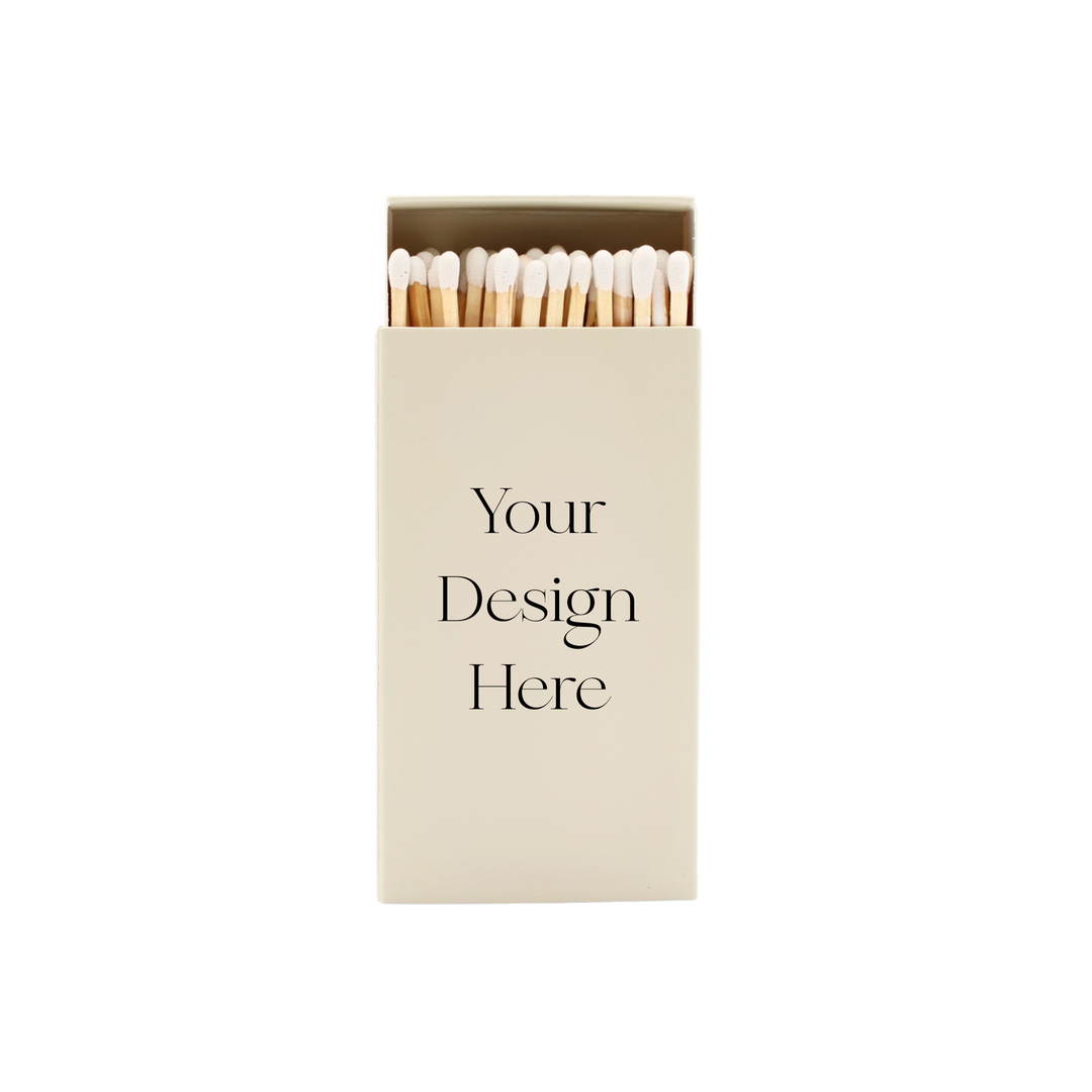 Custom Large Printed Matchbox (Minimum 36)