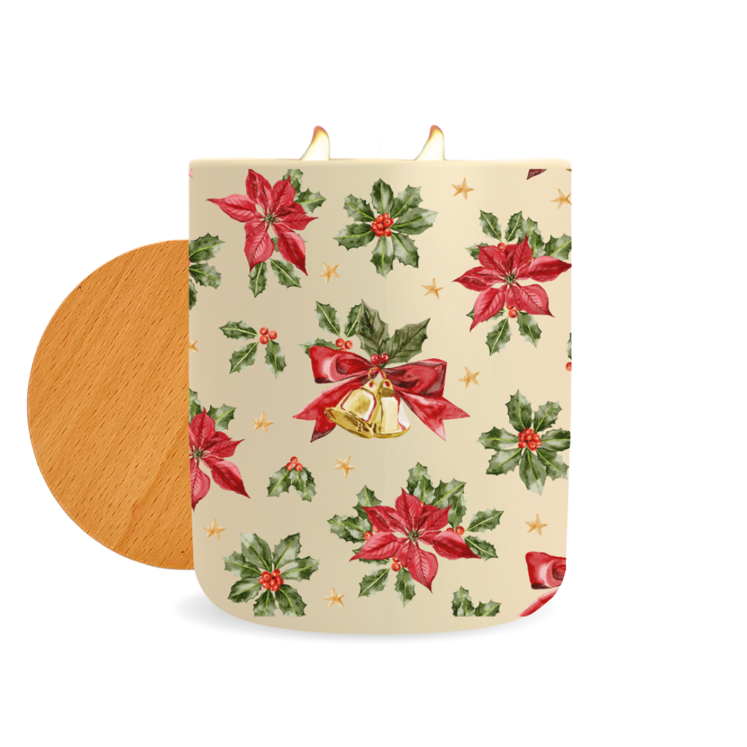 Christmas Bells Candle in Cranberry Cinnamon