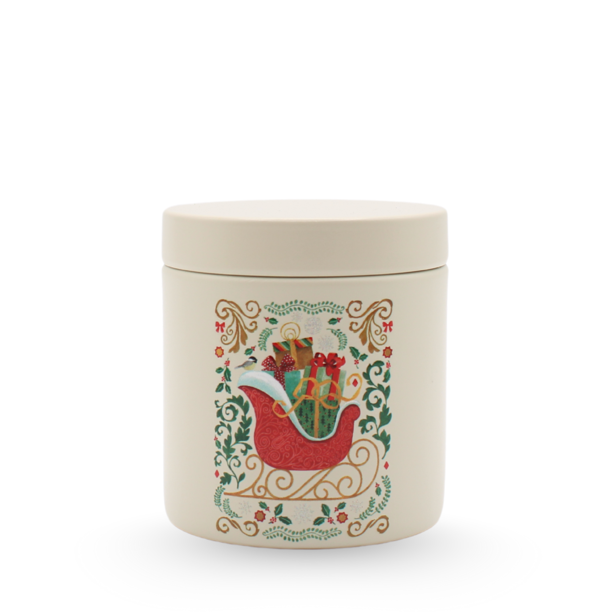 Classic Christmas Classic Candle in Christmas Hearth