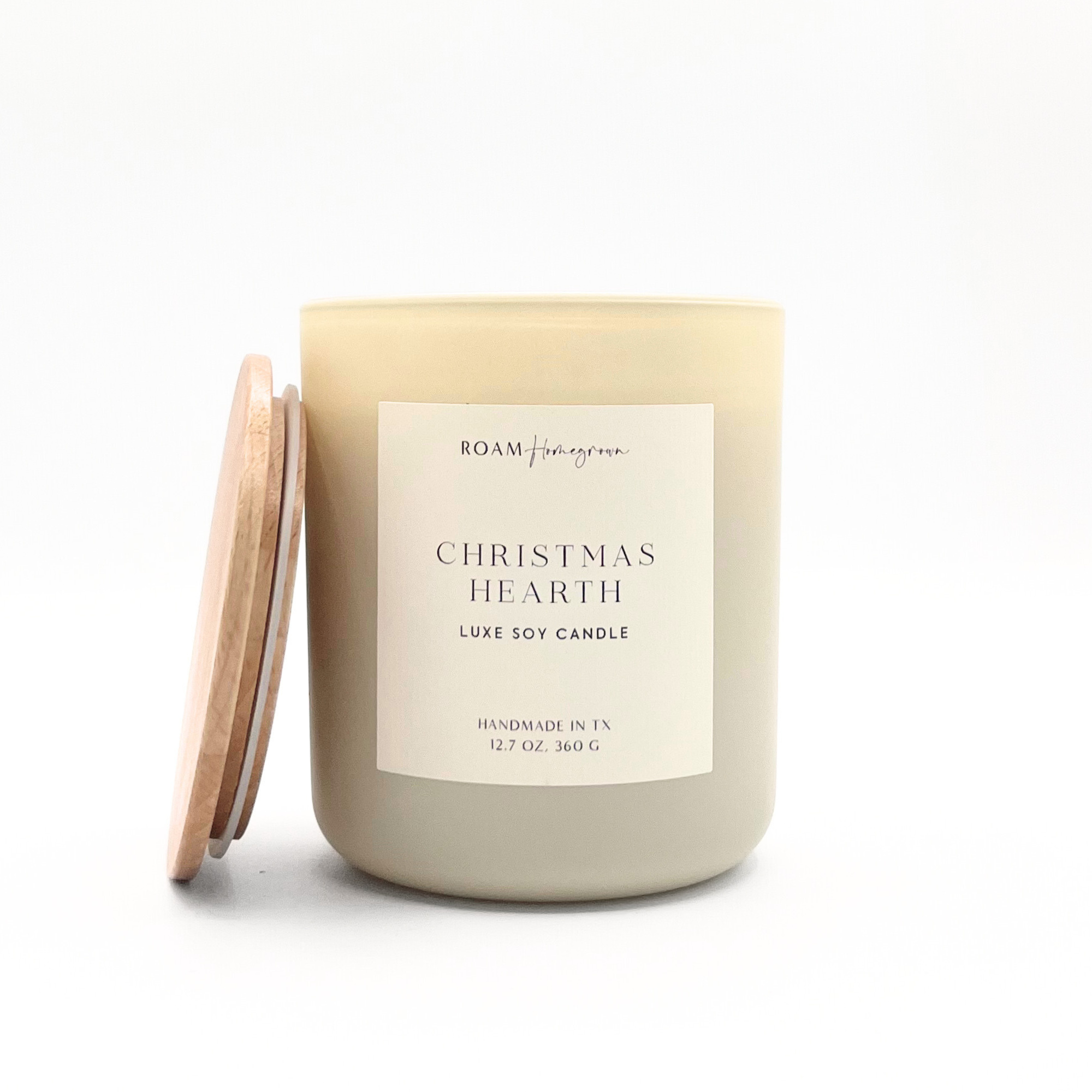 Christmas Hearth Soy Candle, 12 oz