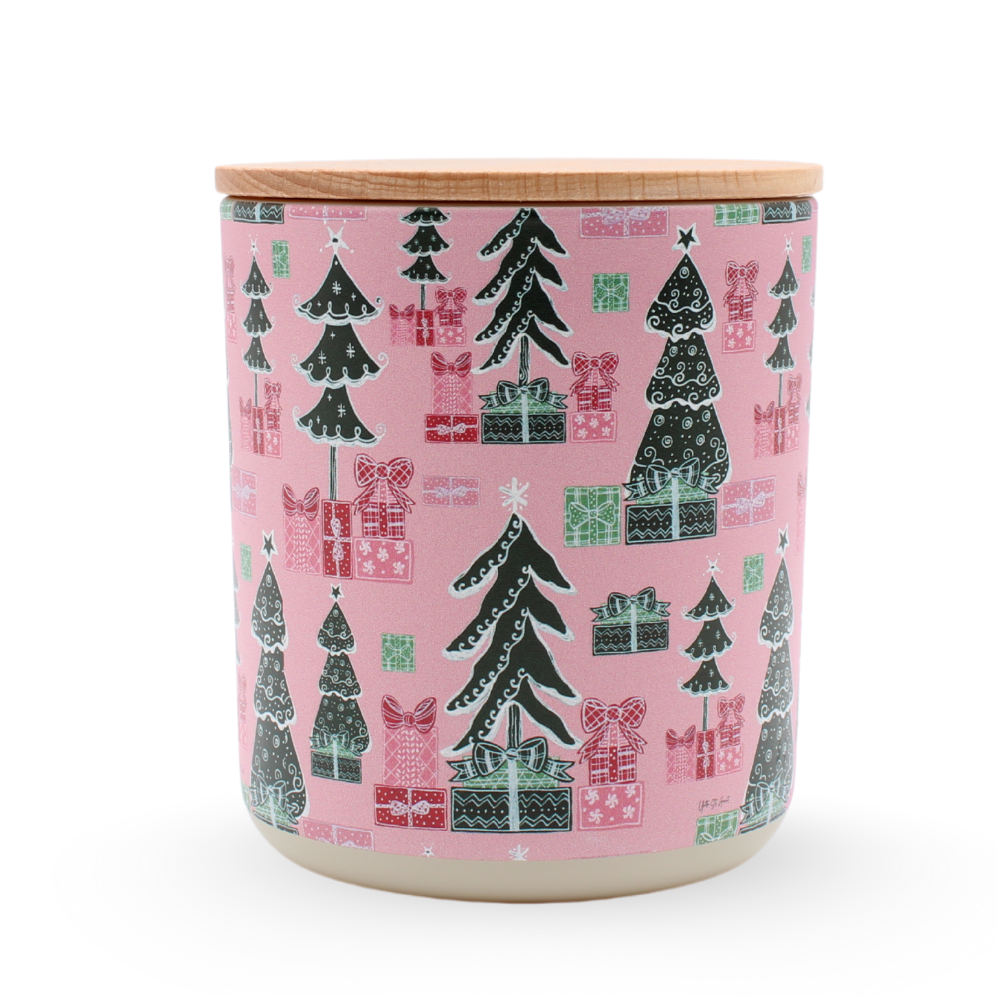 All is Calm Luxe Candle in Christmas Hearth