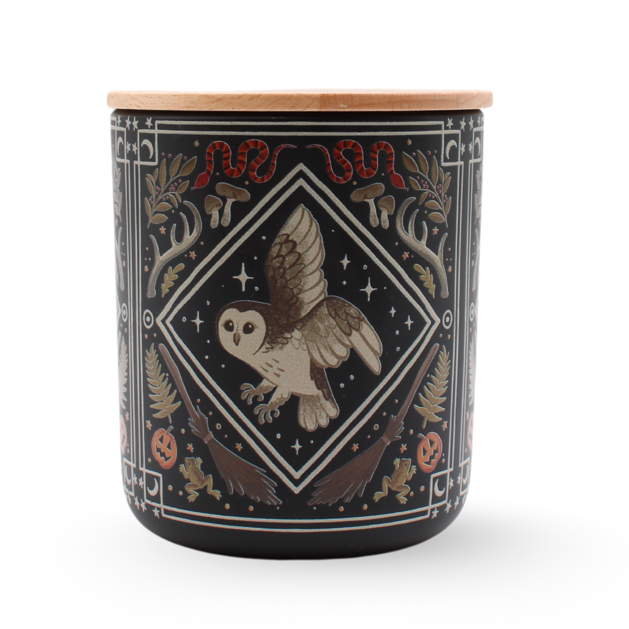 Halloween Fright Night Luxe Candle in Cardamom Tobacco