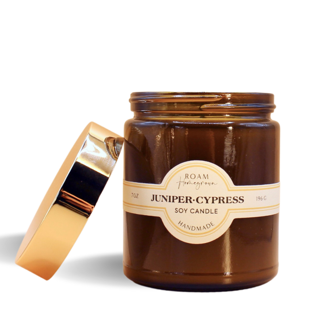 juniper cypress hand poured natural soy candle Wholesale