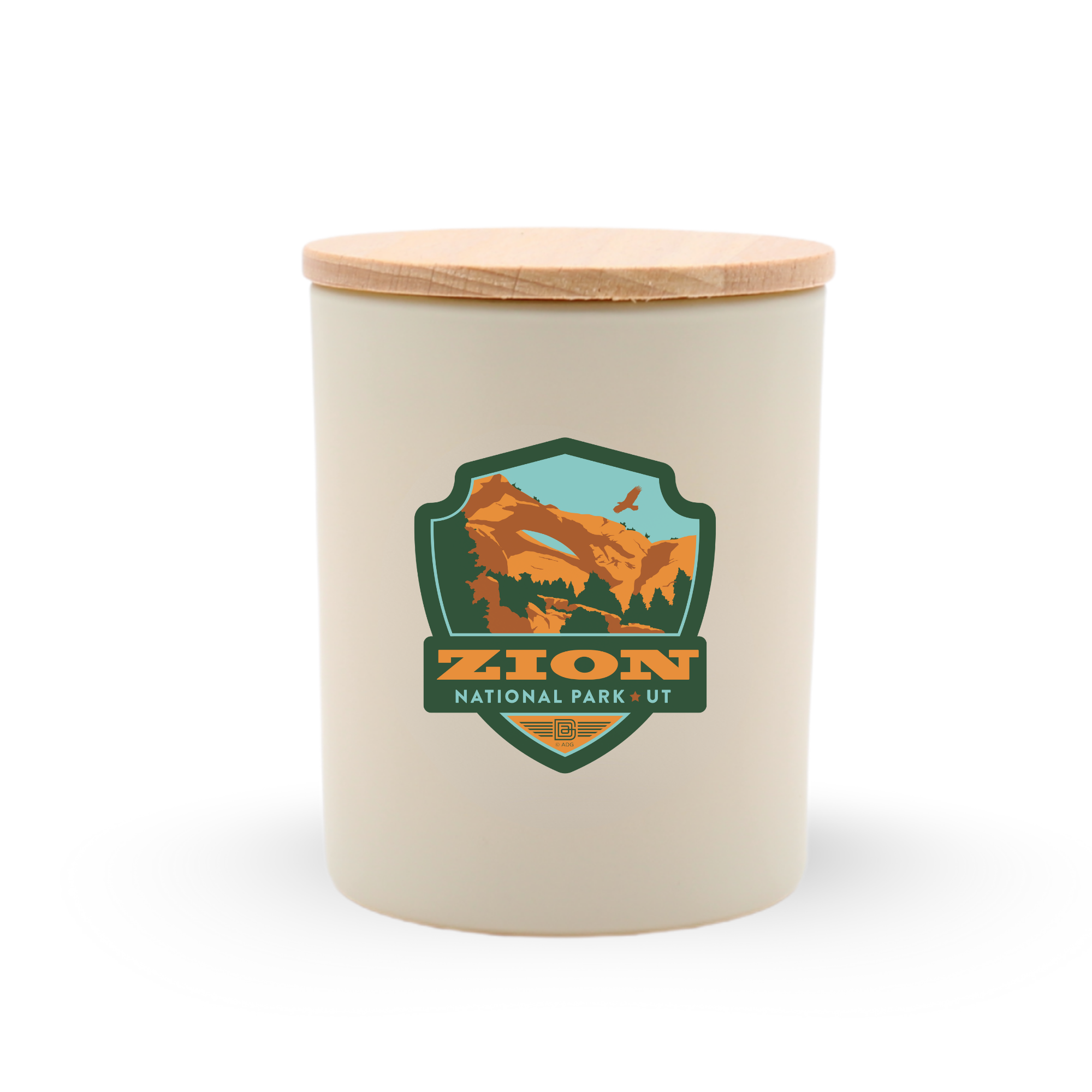 Zion National Parks Travel Candle