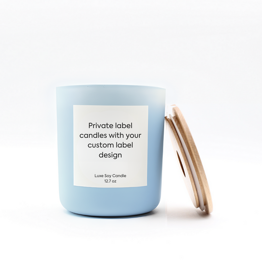 Private Label Candles - Cloud Blue