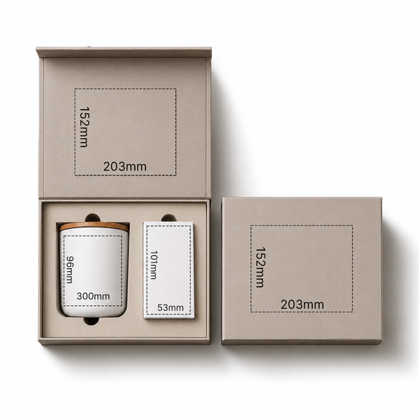 Printed 12 oz Candle Gift Box