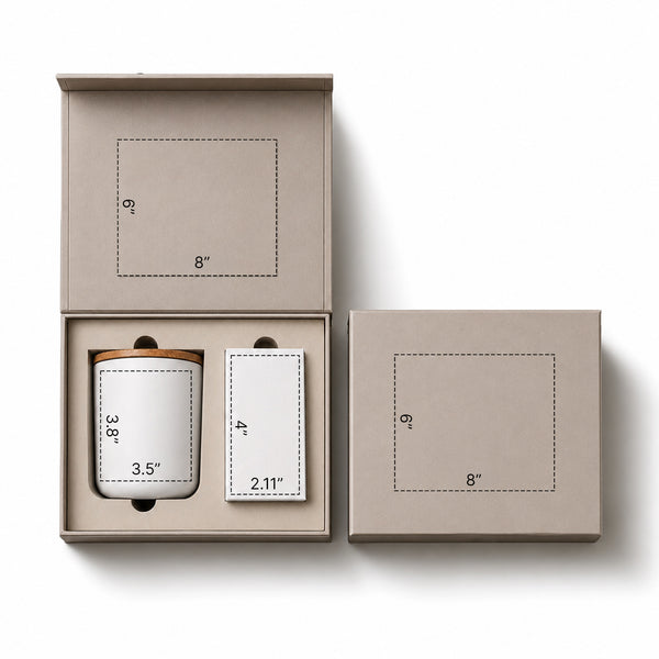 Printed 12 oz Candle Gift Box