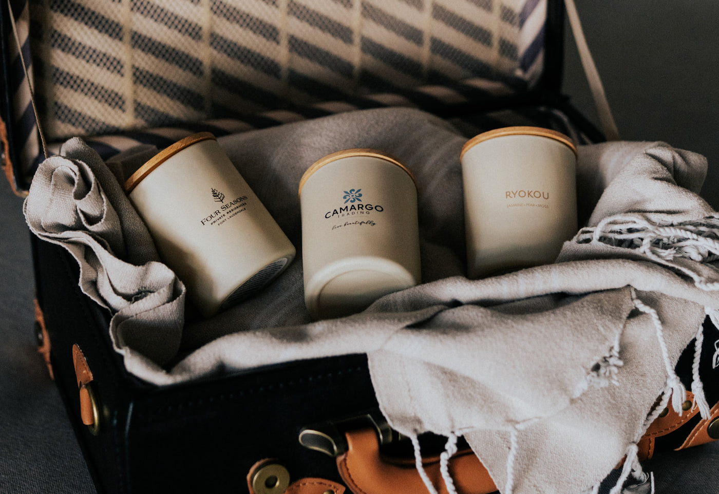 Custom Travel Candles, 3.5 oz Full-Color UV Print