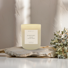 Rosemary + Sage Luxe Soy Candle, Cream