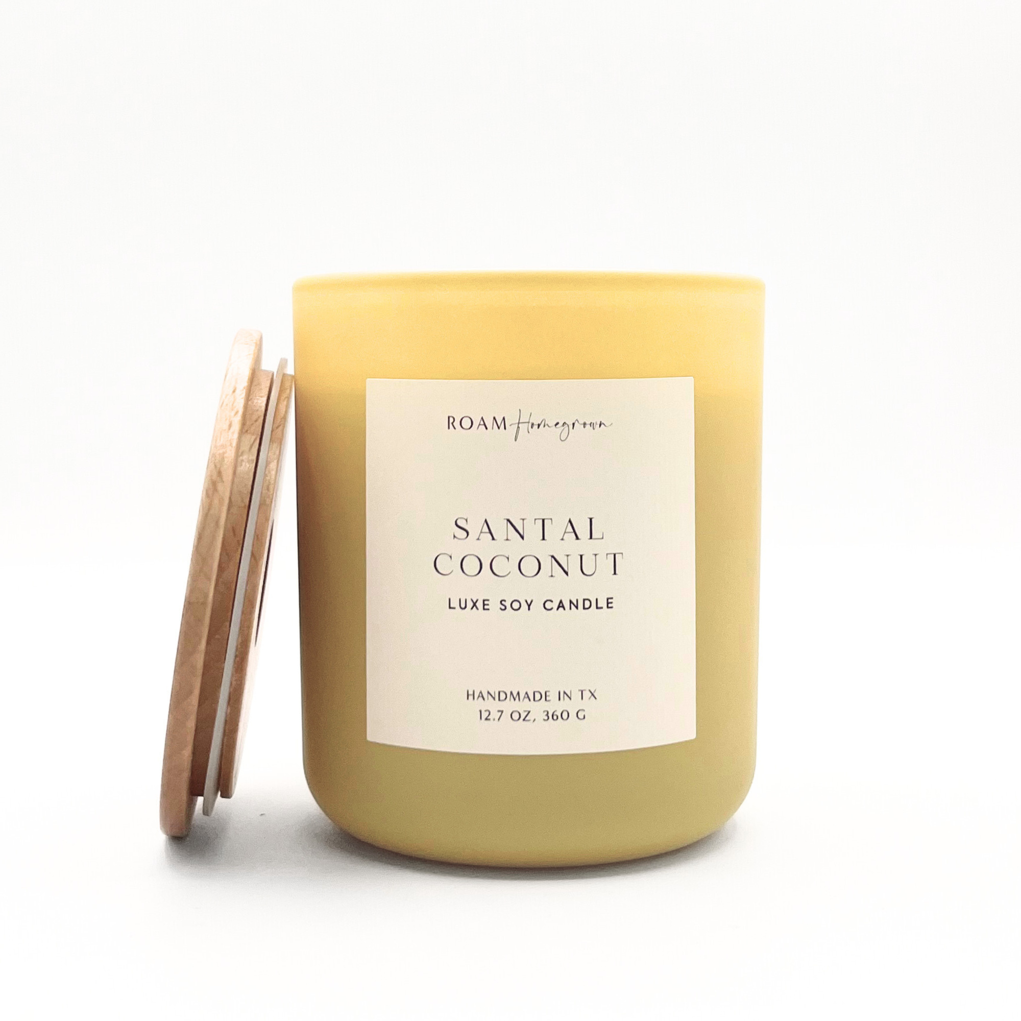Brighter Days Soy Candle, Santal Coconut