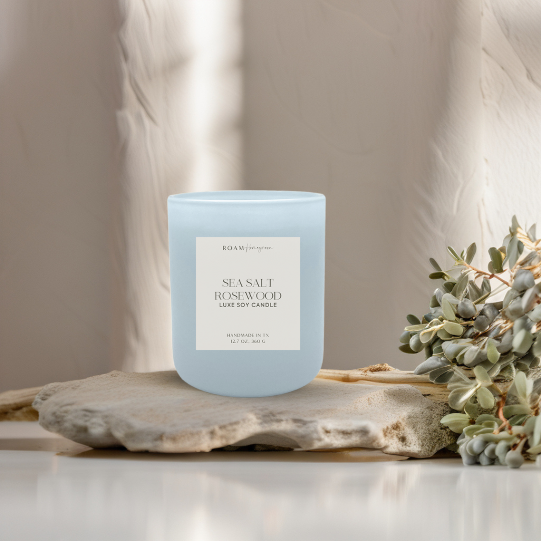Sea Salt Rosewood  Brighter Days Candle