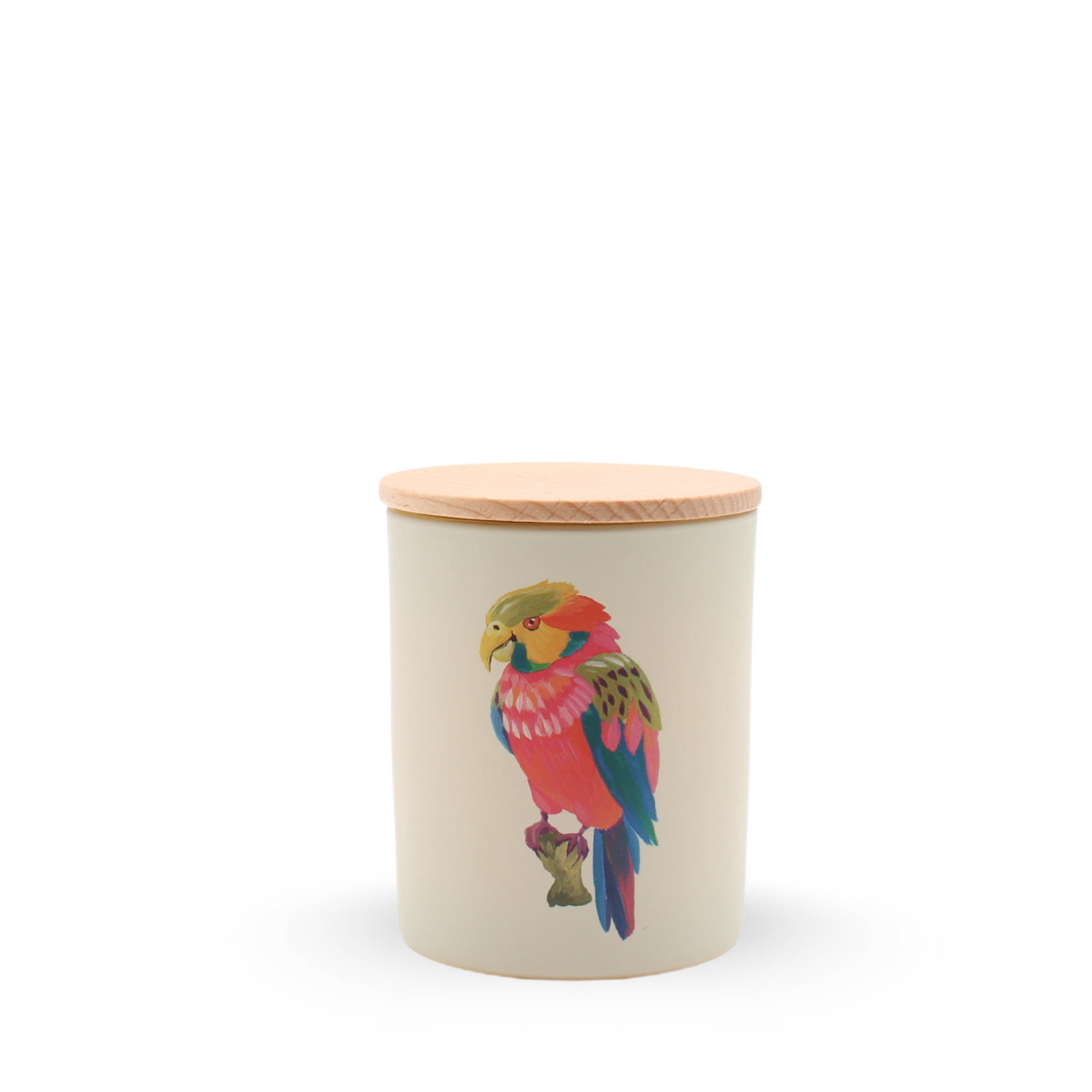 Tropical Birds Travel Candle in Sea Salt Rosewood
