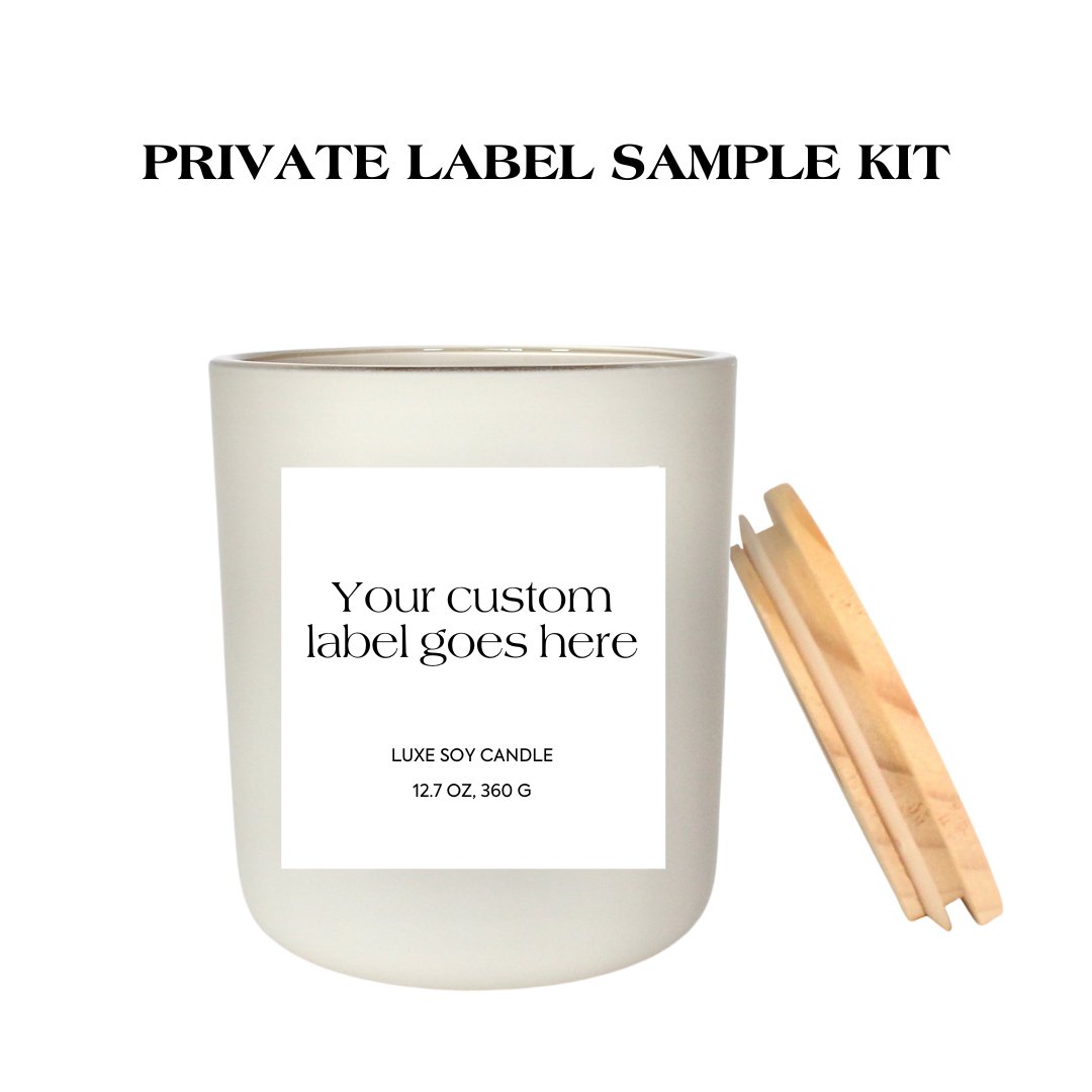 Private Label Candle Sample Kit - ROAMHomegrownWholesale