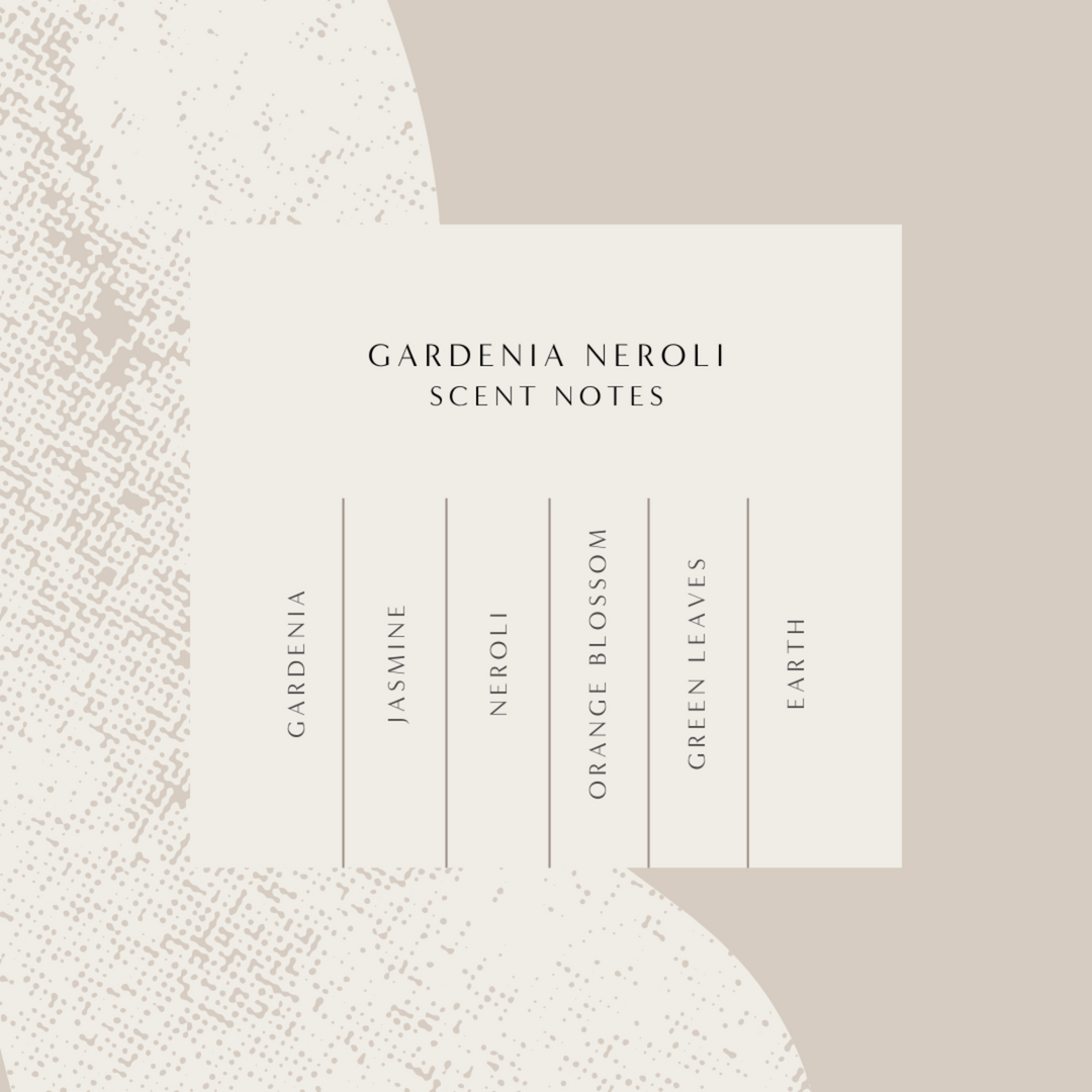 Gardenia Neroli Luxe Soy Candle, Cream