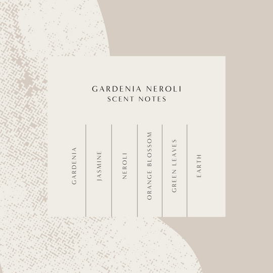 Gardenia Neroli Luxe Soy Candle, Cream