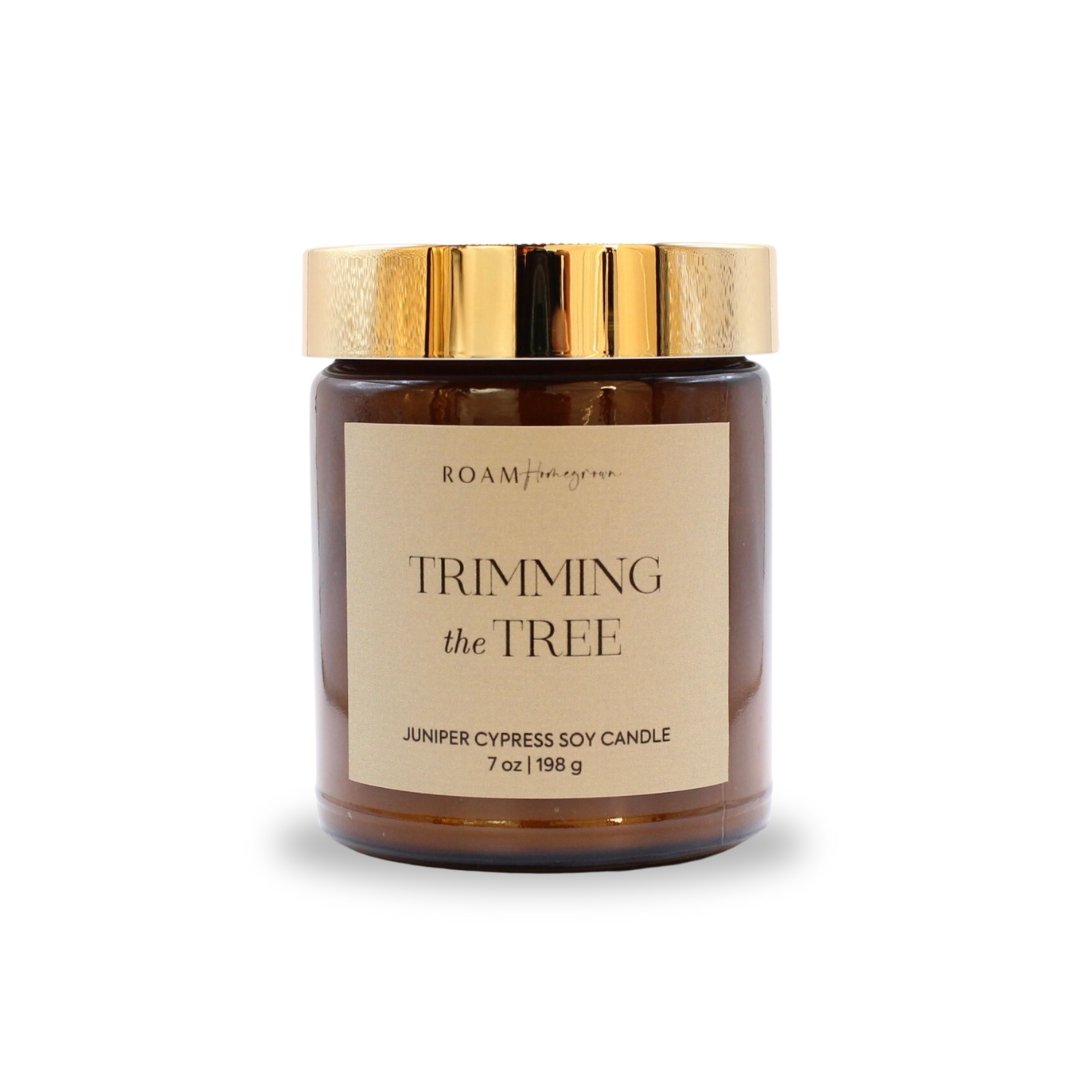 Trimming the Tree Christmas Candle - ROAMHomegrownWholesale